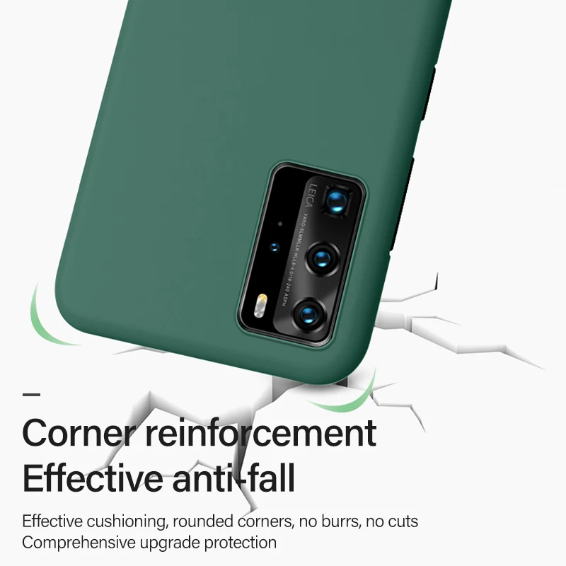 Ultra-thin Matte PC Phone Case For Huawei P40 P30 P20 lite Mate 30 20 10 Pro Honor 8 Shockproof Protection Cover