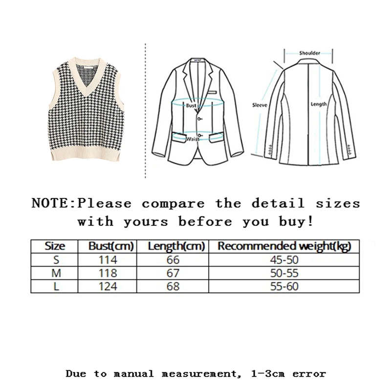 

Vangull Women 2021 Fashion Oversized Knitted Vest Sweater V Neck Sleeveless Side Vents Loose Female Waistcoat Chic Tops