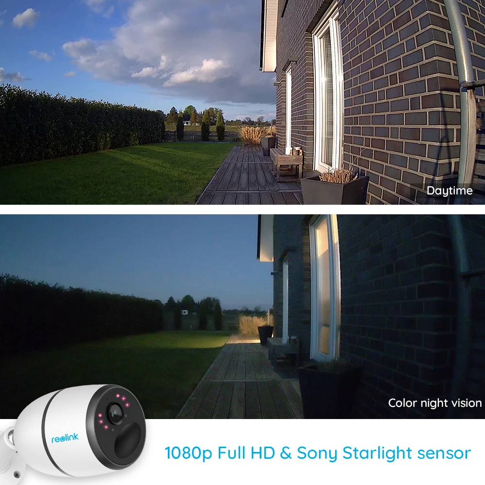 Сетевая камера видеонаблюдения Reolink GO 3G 4G Sim карта Full HD 1080P Starlight Vision 2 стороннее