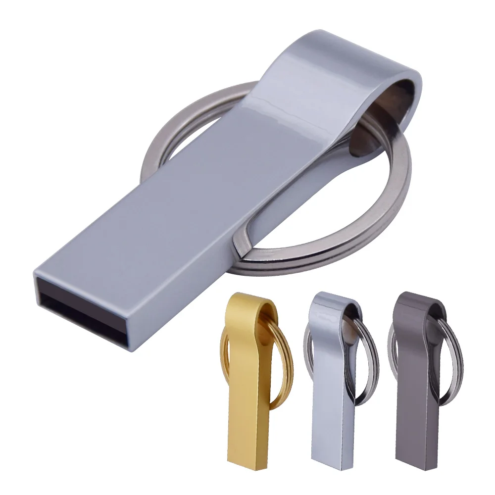 Модный металлический USB 2 0 Флешка милый мини usb флешка 4 ГБ 8 16 32 64 Гб Бесплатная