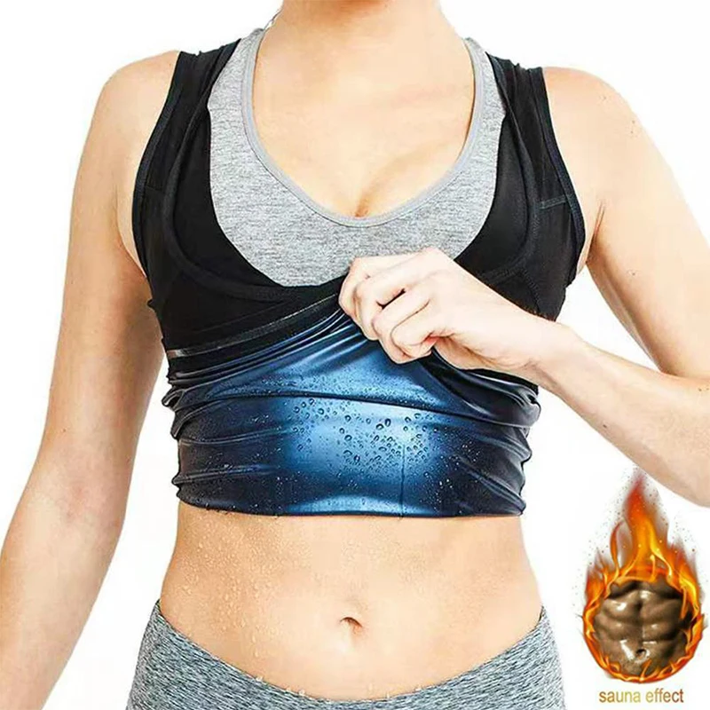 

Men Women Neoprene Sweat Sauna Vest Body Shapers Vest Waist Trainer Slimming Tank Top Shapewear Corset Gym Underwear Fat Burn