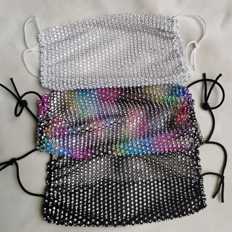 ZYOKRA черный, белый цвет цветок Форма AB сетчатая ткань со стразами декоративные маски; Босоножки со стразами; Ткань DIY Швейные Домашний декор