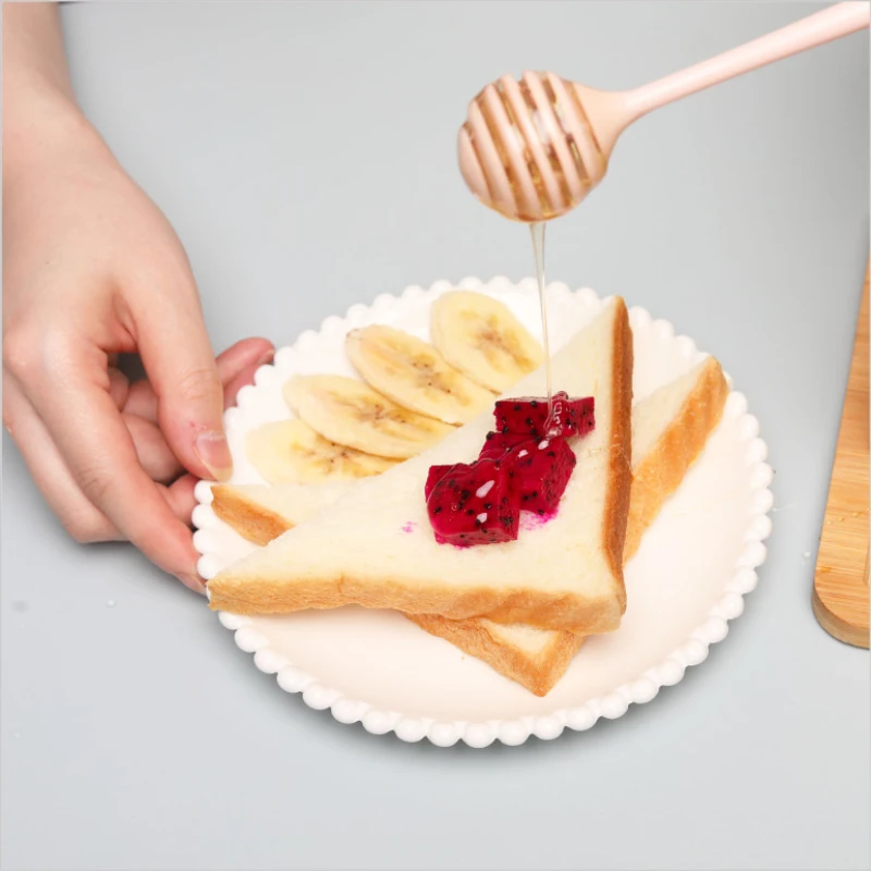 

Creative Honey Stir Bar Plastic Mixing Spoon Bread Jam Dispenser Honey Stick Coffee Milk Dessert Stirring Stick Kitchen Gadgets