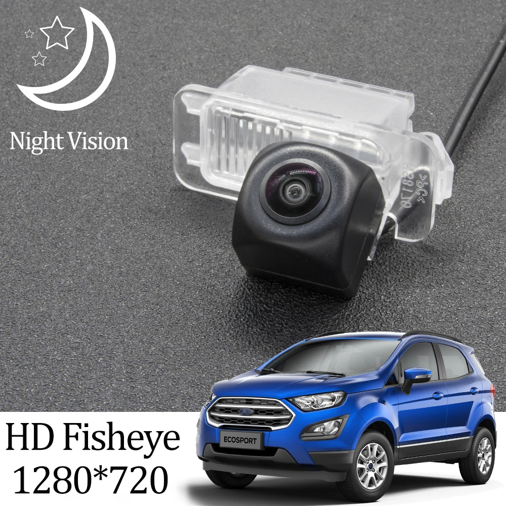 Owtosin HD 1280*720 рыбий глаз камера заднего вида для Ford EcoSport 2013 2014 2015 2016 2017 2018 аксессуары