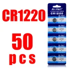 Литиевые Батарейки для игрушек, 50 шт., 1,55 в, DL1220 BR1220 LM1220 CR 1220