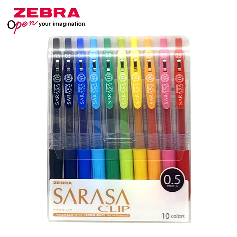Цветная гелевая ручка Zebra SARASA JJ15 пресс для учеников принадлежности рисования 0 5