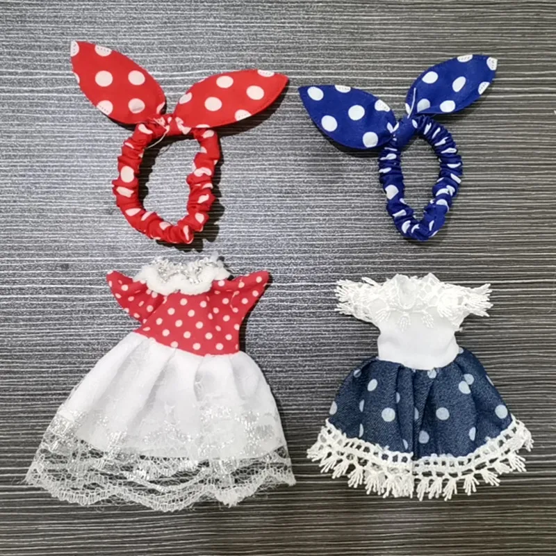 Новинка 1/12 Одежда для кукол 16 см модное платье юбка наряд общее игрушки девочек