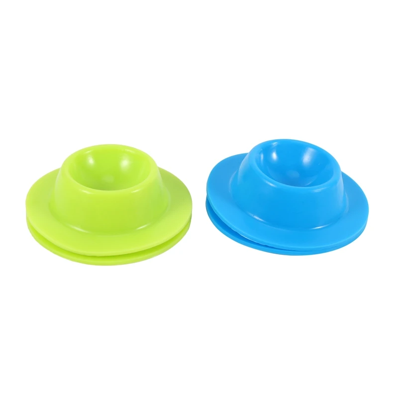 4 Pcs Silicone Egg Cups In Modern Design Holders Set Serving Kitchen Boiled Eggs Breakfast(Random Color) | Дом и сад