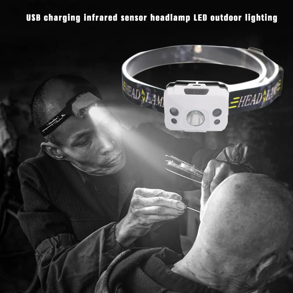 

Outdoor Cycling Head Light Lamp Waterproof Convenience 3W Riding Fishing Headlamps Camping Lightweight LED Headlight