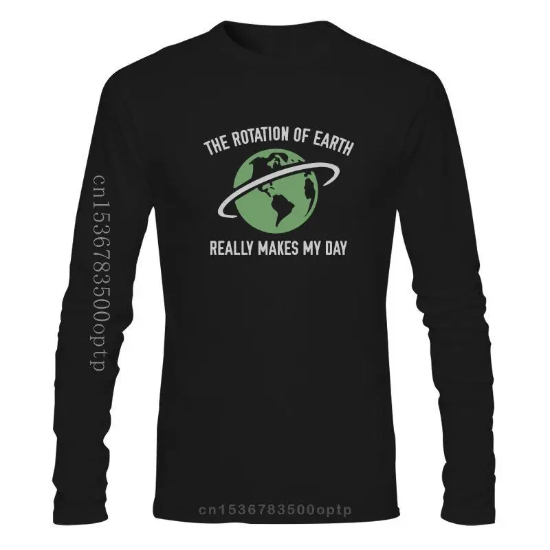 

New 2021 Printed Men T Shirt Cotton Short Sleeve The Rotation Of The Earth T-Shirt Women tshirt