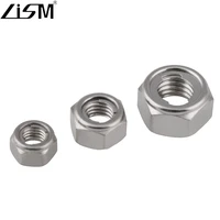 304 stainless steel metal lock nut self locking lock nut screw cap complete m3m4m5m6m8m10m12