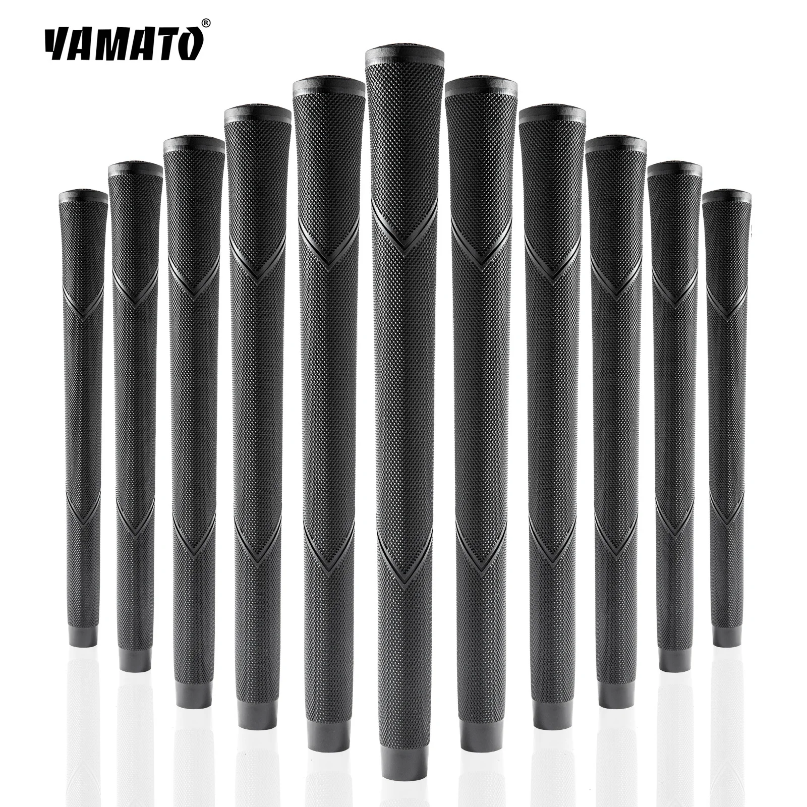 Yamato Black Jumbo Size Arthritic Grips for Golf Clubs 11 pcs/lot