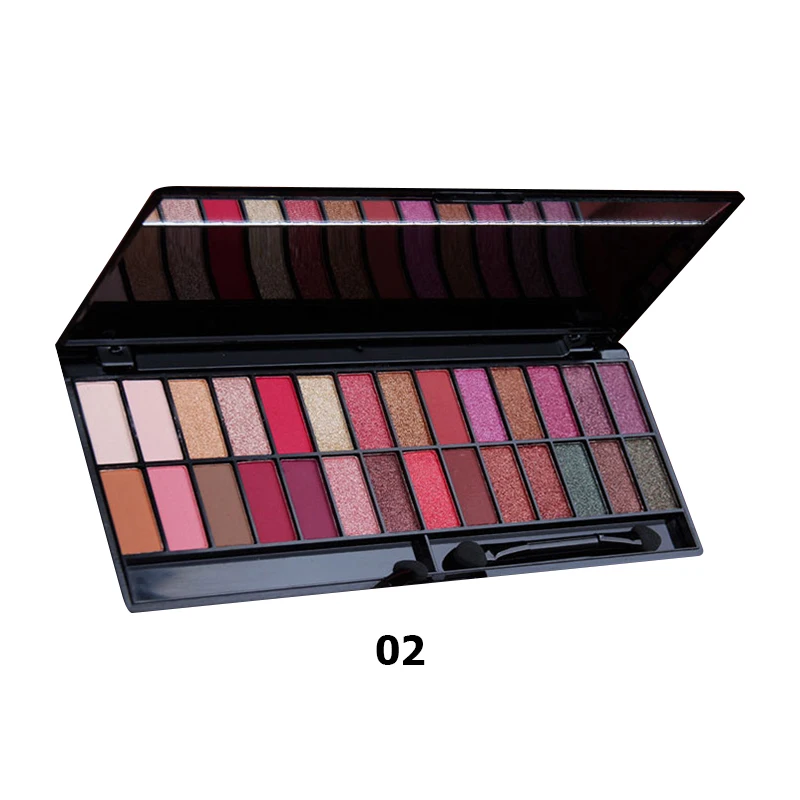 

28 Colors Eyeshadow Palette High Quality Professional Makeup Shiny Eyeshadow Matte Eye Shadow Pigment For Eyes Women Makeup