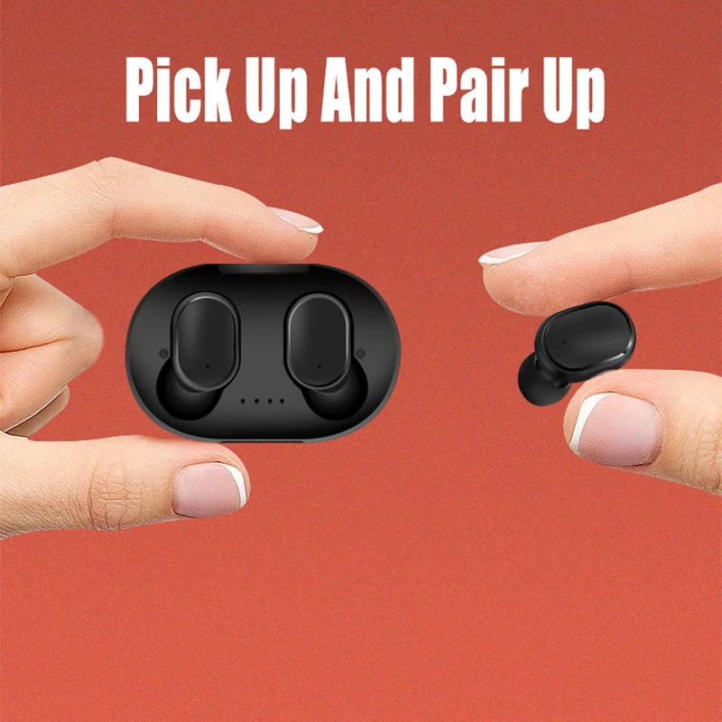 

Wireless Bluetooth Earphones earset Stereo Headphones Sport Noise Cancelling Mini Earbuds for mi samsung All Smart Phone