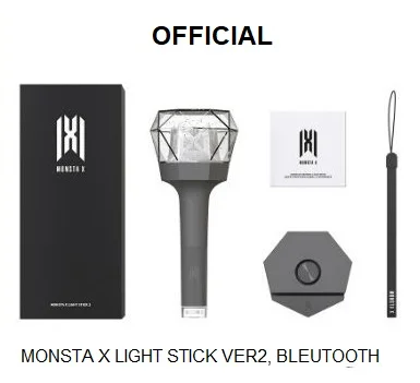 

[MYKPOP] ~ 100% OFFICIAL ORIGINAL ~ MONSTA X Light Stick Ver 2, Bluetooth Version - SA19081010