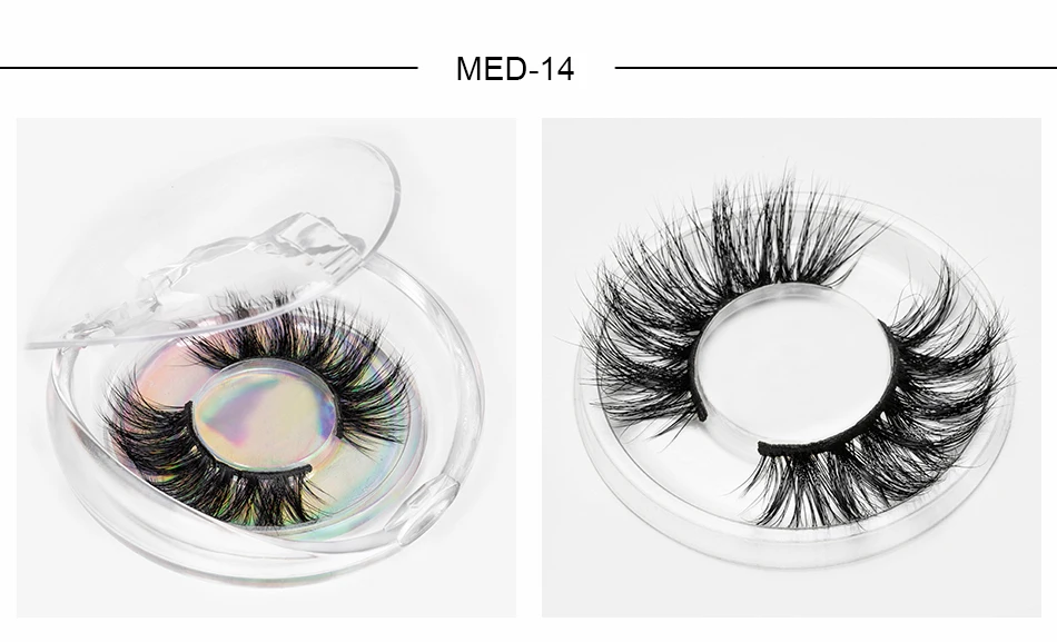 3D Mink Eyelashes Fluffy Natural False Eyelashes Without Damage Handmade False Eyelashes Reusable Eye Extension Makeup Tools