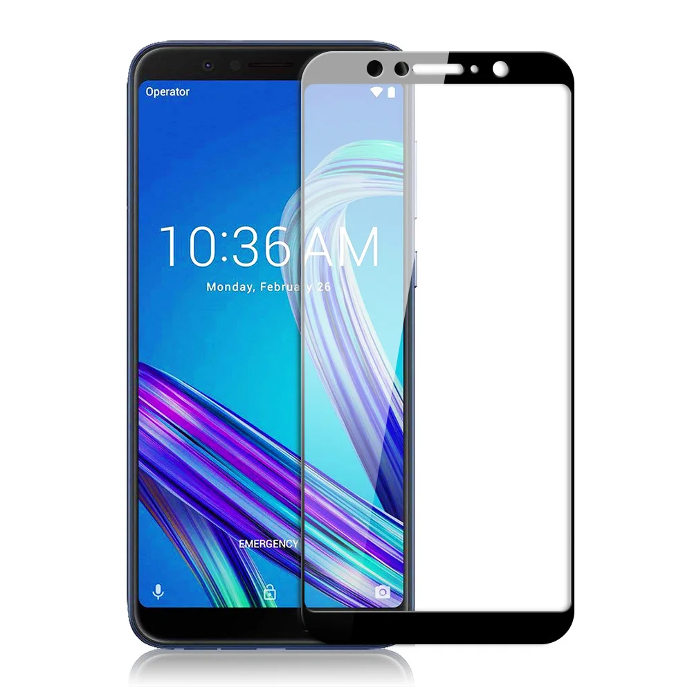 

9D Full Tempered Glass For Asus Zenfone Max Pro M1 ZB602KL Full Coverage Screen Protector Protective Film For Asus ZB601KL Cover