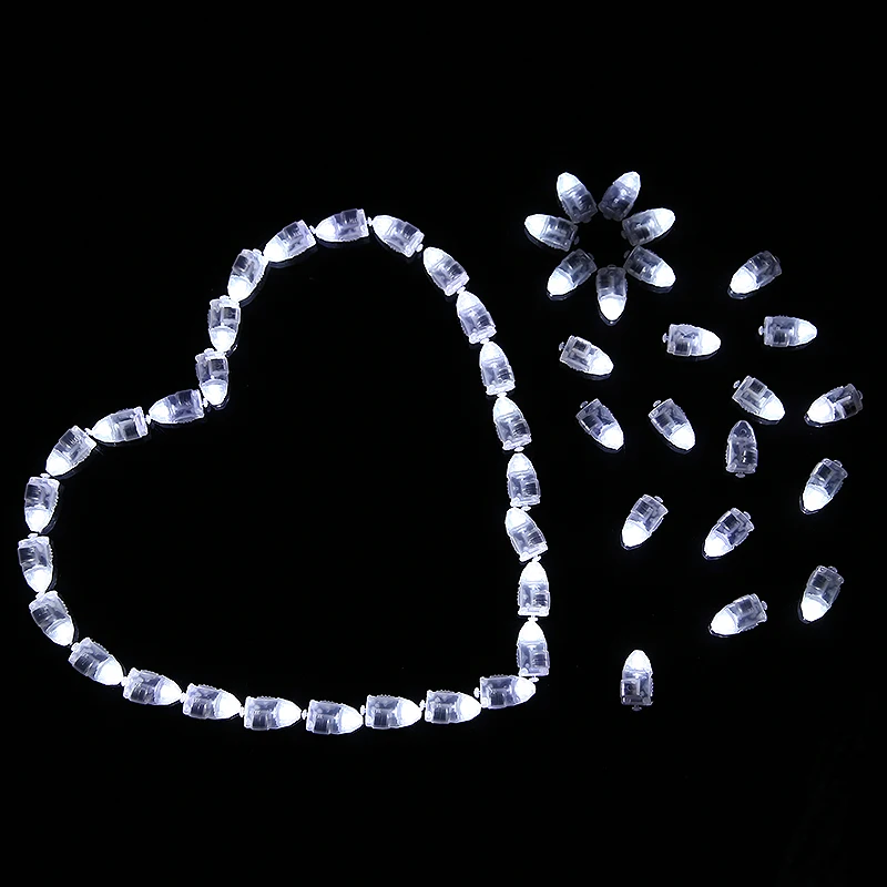 

Светодиодные шары, 50 шт., ярсветильник свет, белый свет со светодиодной подсветильник кой, украшение для дня рождения, Рождества, вечеринки