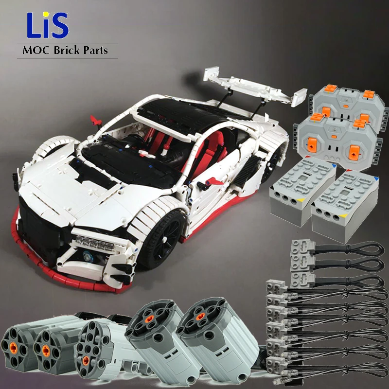 Новые высокотехнологичные Супер спортивный мобильных машин MOC-10858 Acura NSX GT3 каркас