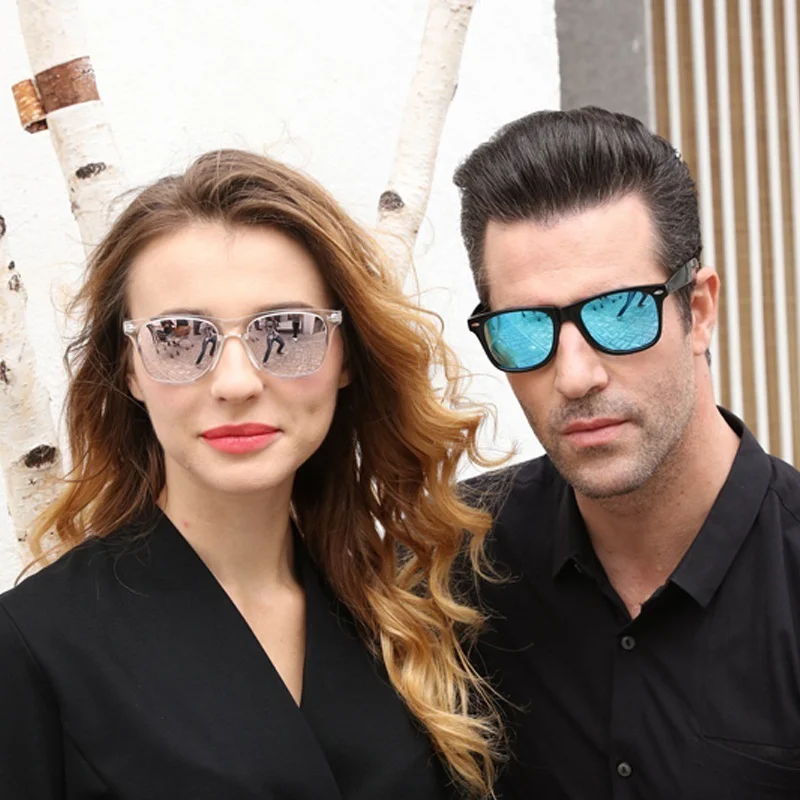 

Polaroid Sunglasses Unisex Square Vintage Sun Glasses Famous Brand Sunglases Polarized Sunglasses Oculos Feminino for Women Men