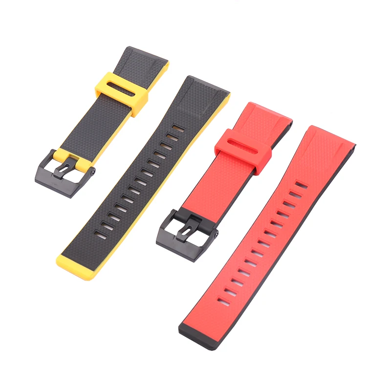 Watch accessories 24mm resin strap for Casio GA2000 PRG-600 PRW-6600 PRG-650