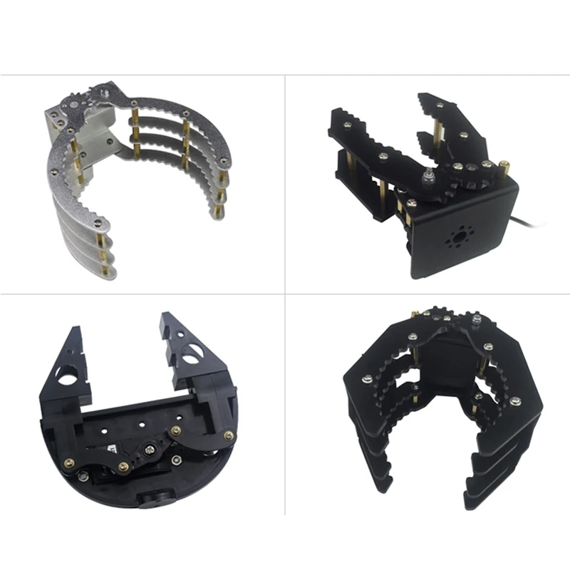 Широкий открытый симметричный механический захват робот рука зажим манипулятор