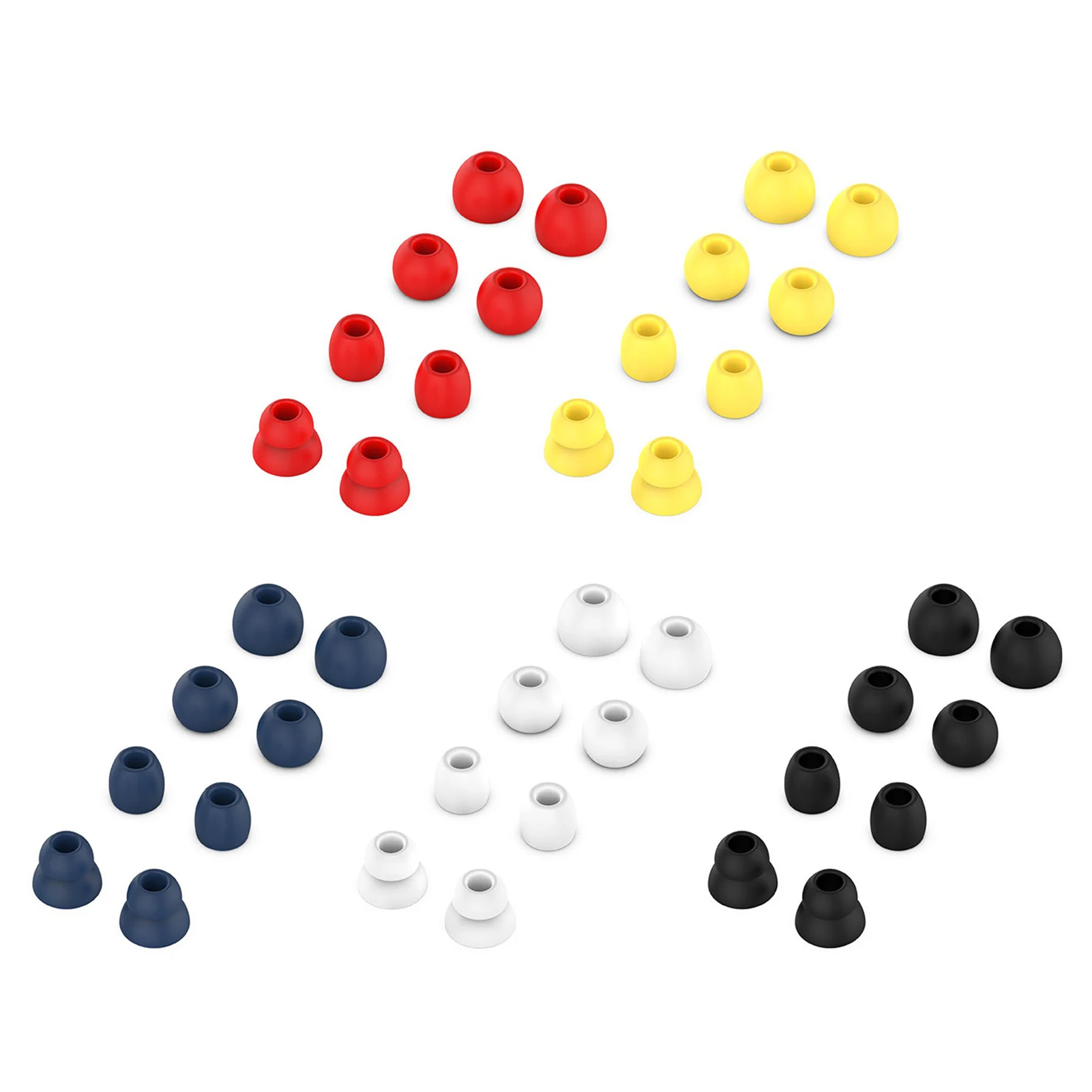 

Soft Silicone Earbuds Earphone Tips Earplug Cover For Huawei FreeBuds 4i L M S Size 3 Pairs Headphone Eartips For Huawei Newest