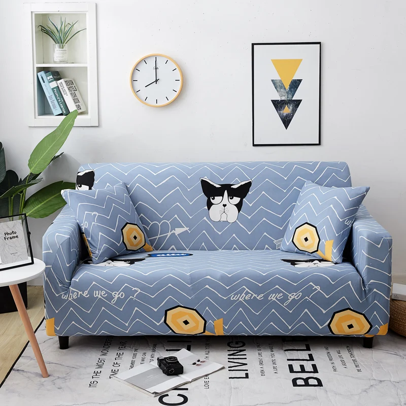 O 1/2/3/4-seater Arm накидки на стулья для Гостиная полиэстер на двоих чехол для дивана стрейч диванных чехлов протектор мебели - Цвет: O