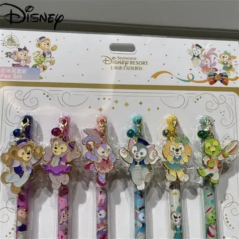 

Disney Generation 5th Anniversary Star Dai Lu Duffy Shelly Rose Ballpoint Pen Set Writing Children's Student Stationery