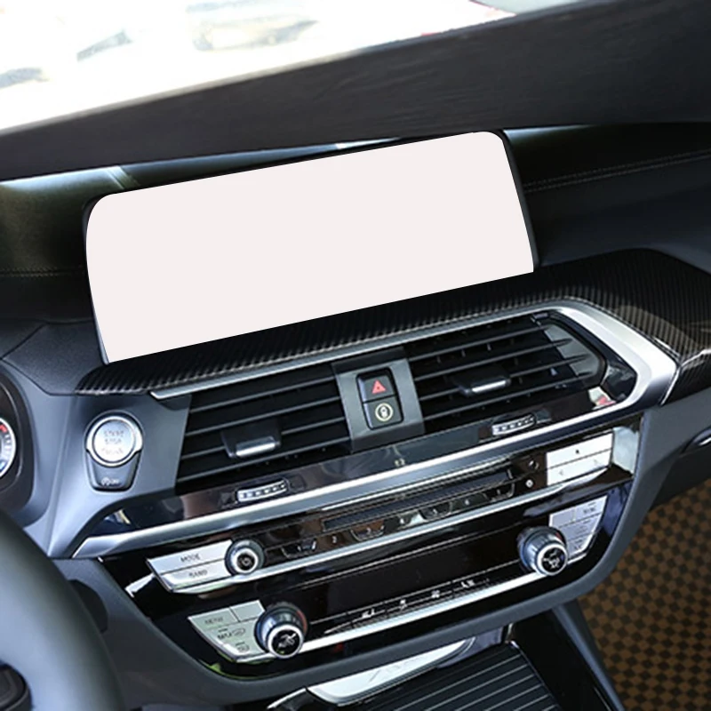

Carbon Fiber Car Center Console Dashboard Cover Trim Strip for BMW X3 G01 2018 2019 2020 2021