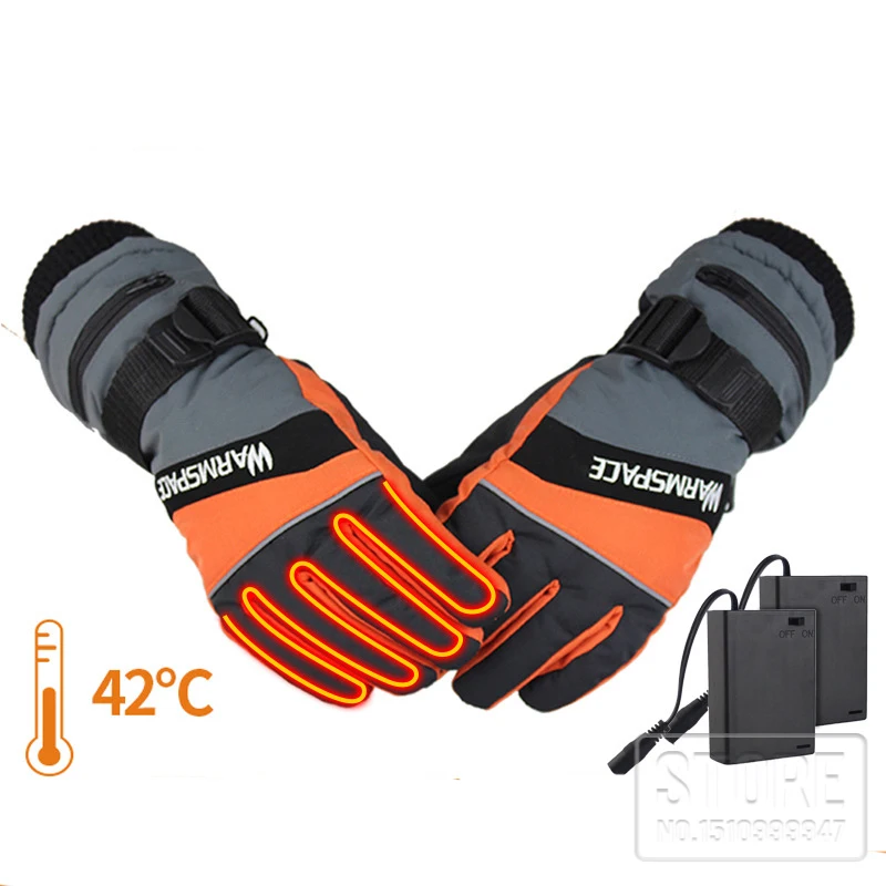 Водонепроницаемые перчатки Morcycle с подогревом и электрическим закрытыми