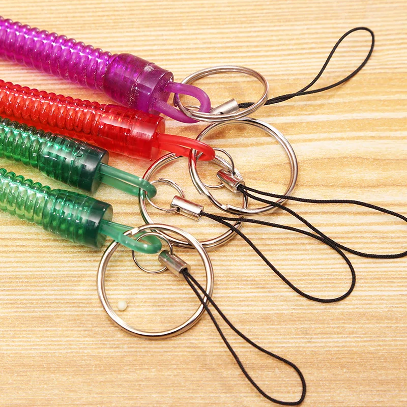 Новый ZUCZUG выдвижной пластиковый пружинный канат шнурки Мобильный телефон ремни