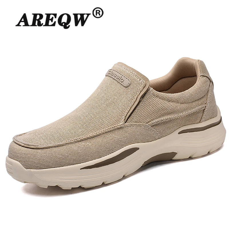

Men's Casual Shoes Canvas Breathable Loafers Men 2020 New Male Comfortable Outdoor Walking Shoes Classic Loafers Men Sneakers