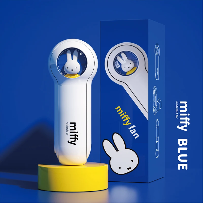 Мини-вентилятор Miffy портативный складной с USB-зарядкой | Мобильные телефоны и