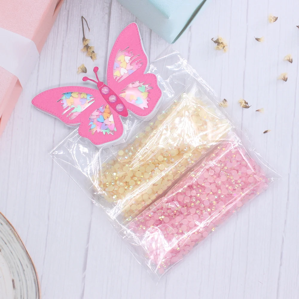 

ZLDECOR бабочка шейкер мешок Топпер металлические штампы трафареты для «сделай сам» Скрапбукинг декоративное тиснение «сделай сам» бумажные ...