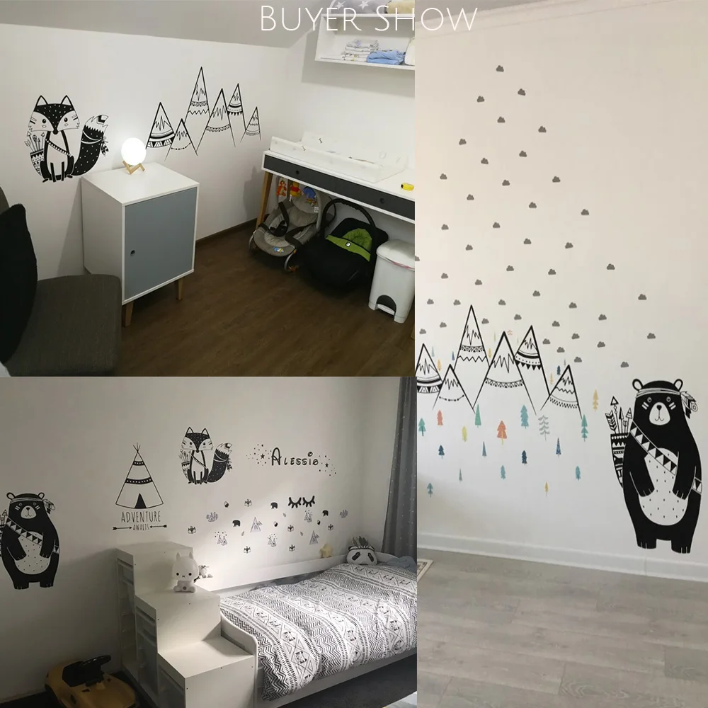 Виниловые настенные наклейки для детей детские декорирования комнат