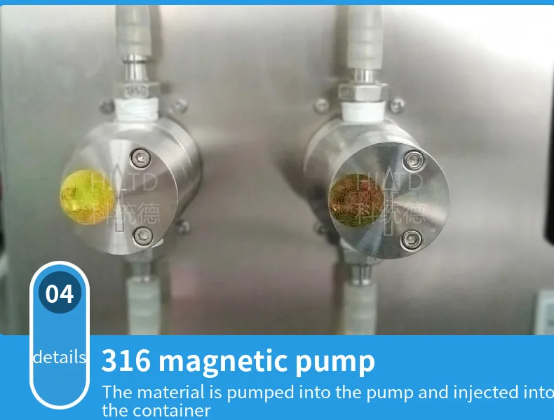 Прямая Заводская цена полуавтоматический Магнитный насос с двойной головкой