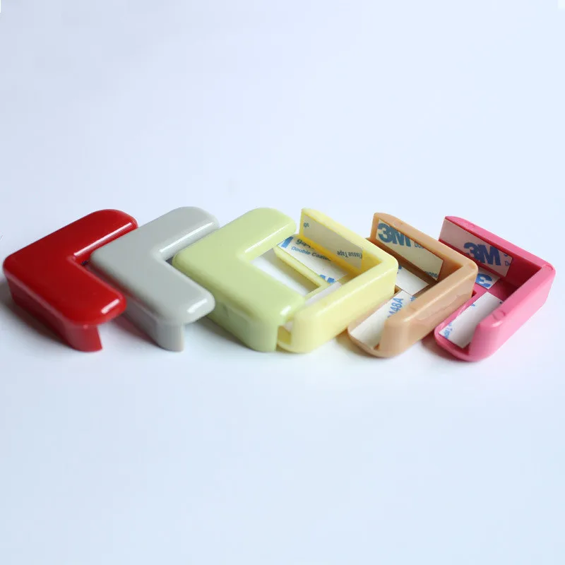 Conjunto de 4 unidades de protectores de esquina de la Mesa para beb&eacute;s, protectores de seguridad en forma de L para esquina de la Mesa, protectores de muebles, protecciones de borde de esquina-4