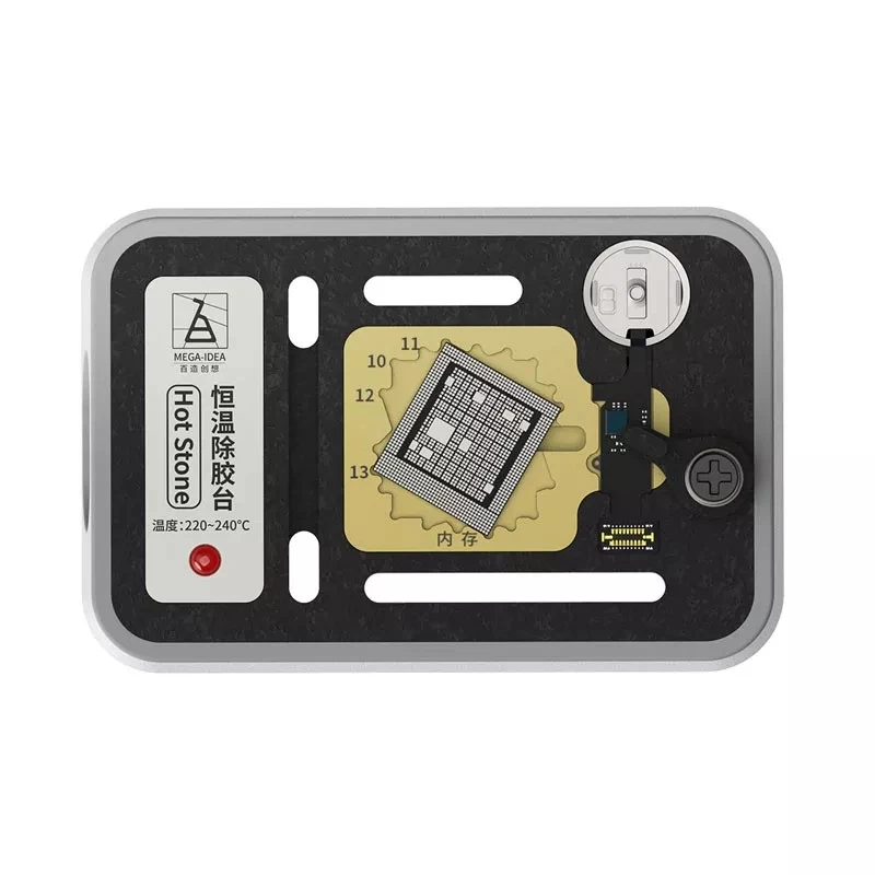 Фиксатор QIANLI Hot Stone 3 в 1 с постоянной температурой для IPHONE 7-11 Pro Max процессор сканер
