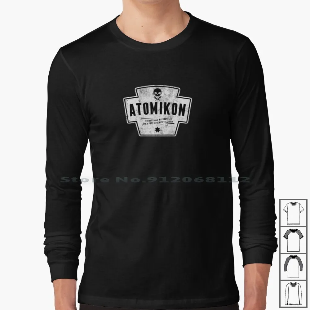Atomikon Hotrods & Motorcycles Long Sleeve T Shirt Hotords Motorcycles Ratrods Muscle Motoring Oldskool Mooneyes Classic 32