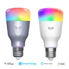 Умсветодиодный Светодиодная лампа Yee светильник 1S 1SE Global E27 APP WIFI с дистанционным управлением, умсветильник светодиодный ная лампа для измерения температуры Mijia Homekit