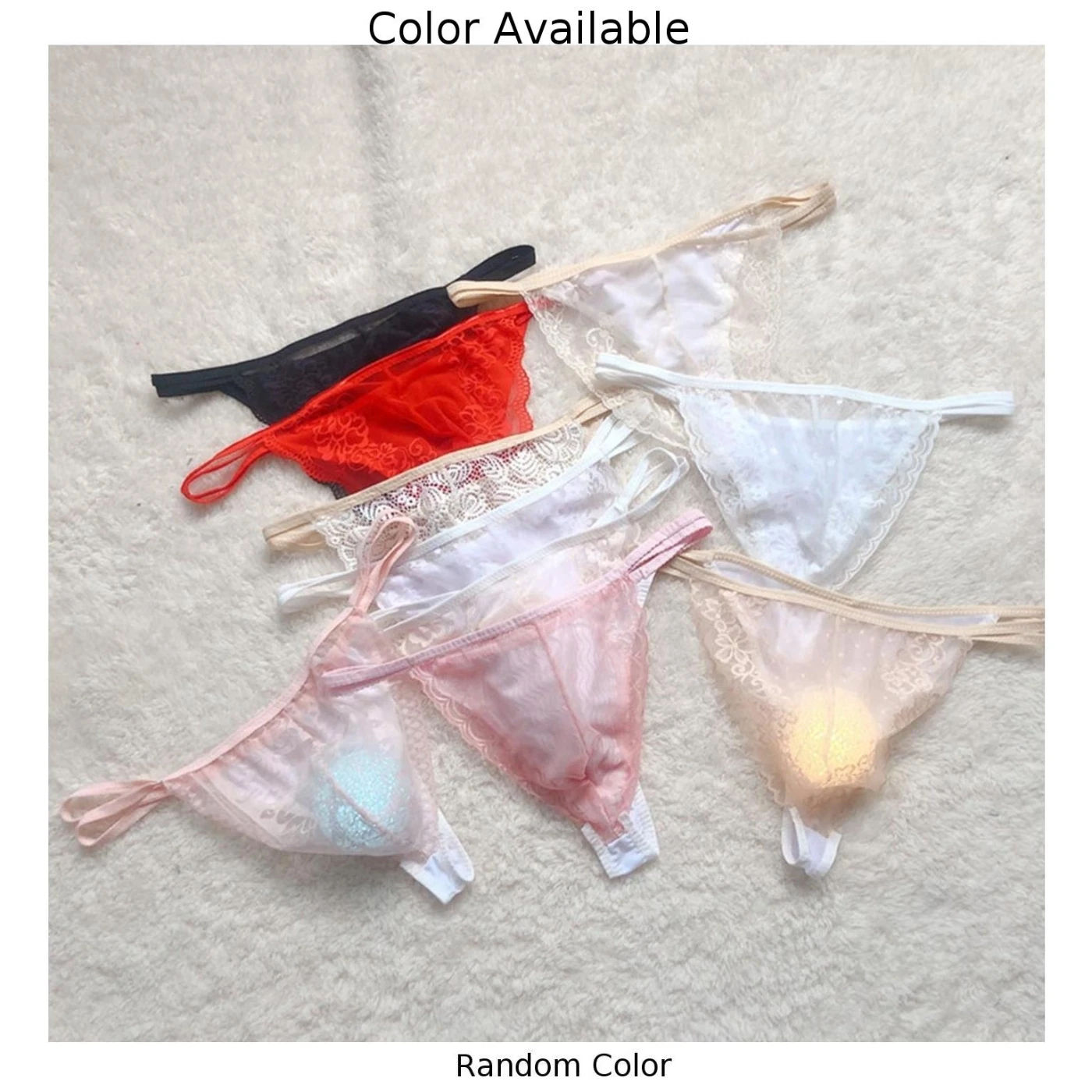 Мужские сексуальные трусы кружевные подштанники прозрачные трусики-стринги с