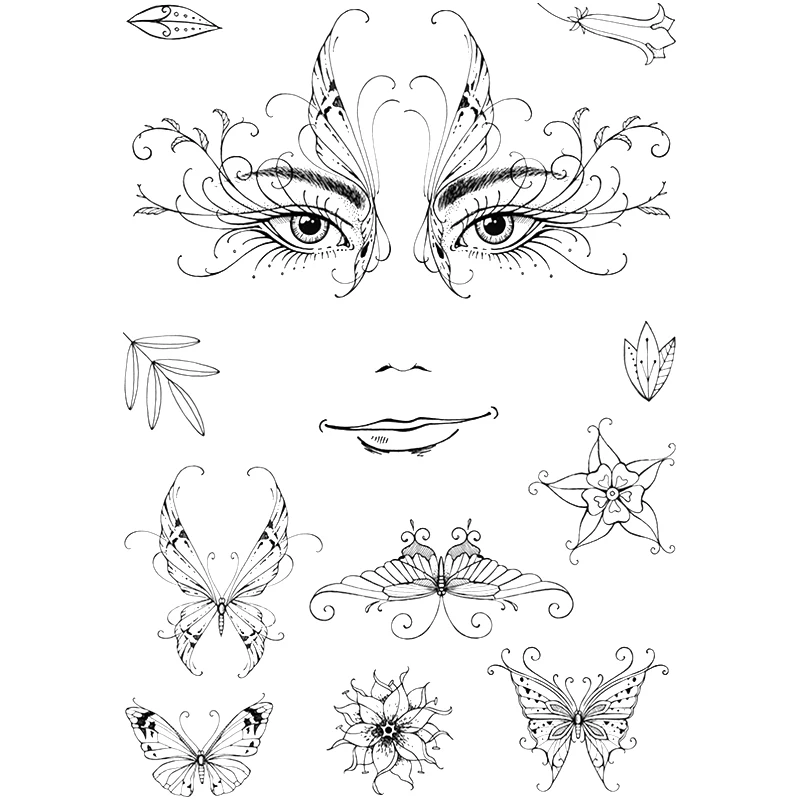 Thalia прозрачный силиконовый штамп/печать для DIY скрапбукинга/фотоальбом