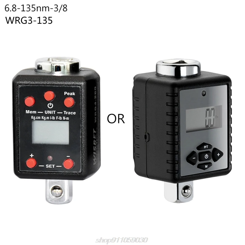 

Digital High Torque Wrench 1.5-1000nm Adapter 1/4 3/8 1/2 3/4 Drive Microtorque D09 20 Dropshipping