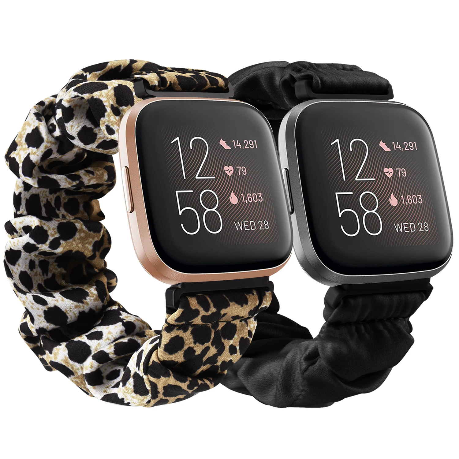 Эластичный ремешок для Fitbit Versa 2 Lite сменный тканевый браслет наручных часов