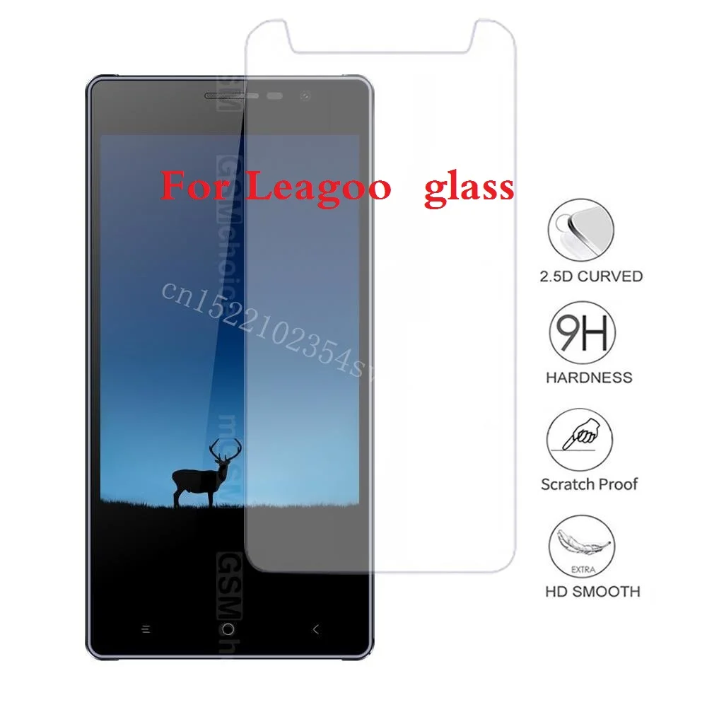 

Tempered Glass For Leagoo ALFA 2 elite Y 4 Lead 2s P1 Z7 S8 M9 T5C Z6 Protective Film Explosion-proof Screen Protector