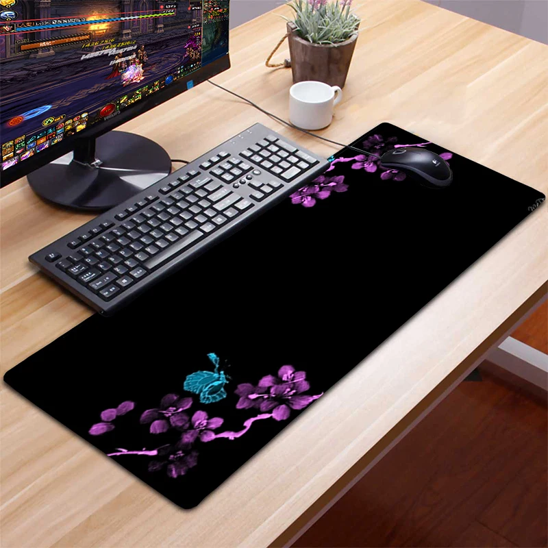 игровые коврики для мыши cherry blossom xxl