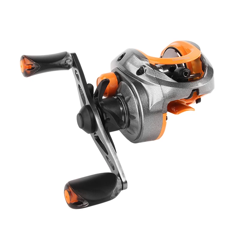 

5KG Drag Power 8+1 Bearings Fishing Reel Magnetic Brake System Pesca Aluminum Spool Baitcasting Reel