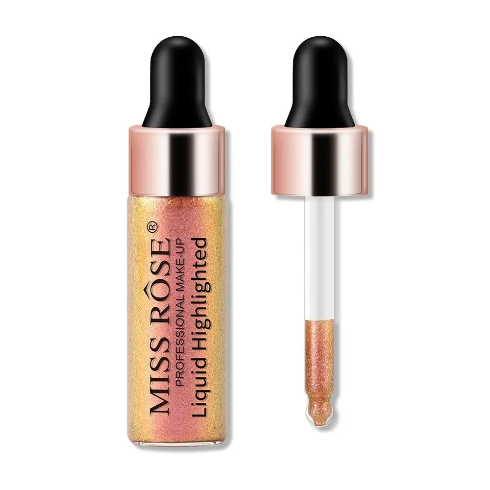 Жидкий Хайлайтер для лица 5 цветов долговечный Осветляющий бронзатор крем