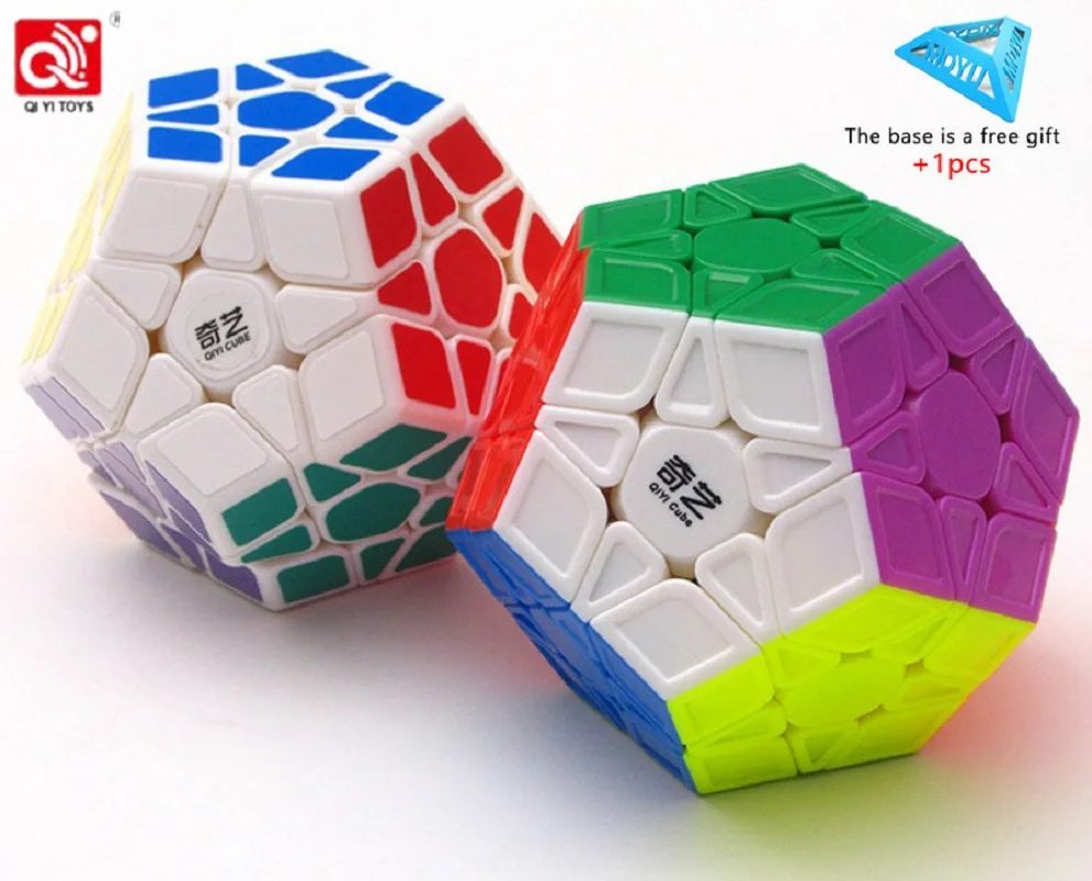 Magic cube puzzle QiYi XMD QiHeng S megaminxeds megamin x stickerless professional dodecahedron 12 sides speed toys game | Игрушки и